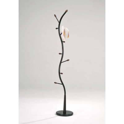 Solid Wood Freestanding Coat Rack