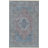 Alandrea Blue Handmade Wool Rust Classic Traditional Hand-Woven Area Rug-1825311105