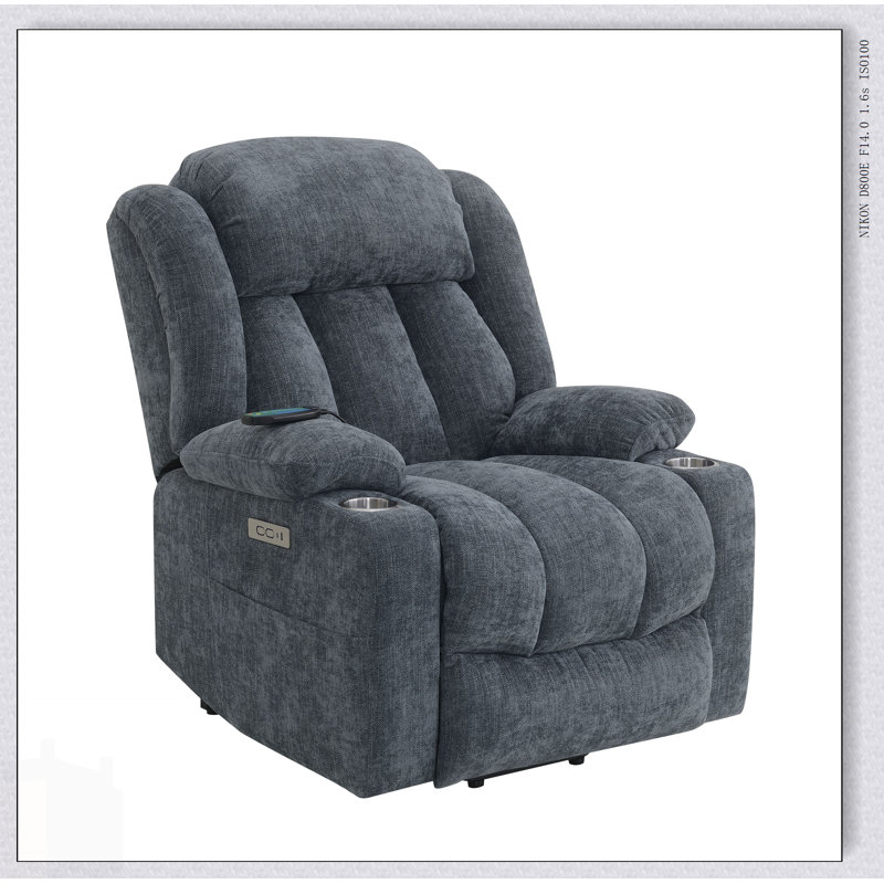 Luxueux fauteuil inclinable à mouvement électrique avec levage, chauffage et massage pour un confort et un soutien ultimes