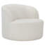 Elle Upholstered Swivel Side Chair