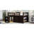 Low Study Full Loft Bed With Cabinet-2099170770