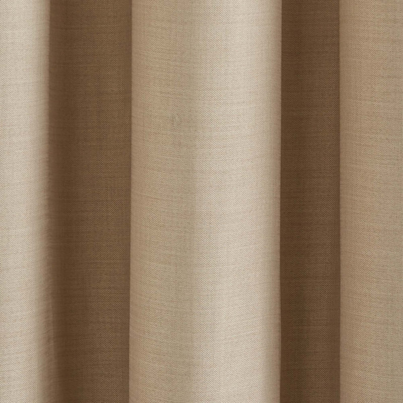 Lina Blackout Single Curtain Panel, Very Light Beige, 350 W x 280 D cm