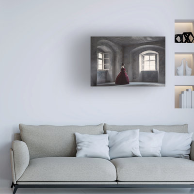 Magdalena Russocka  Red Gown Canvas Art