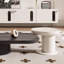 Table basse de salon de style crème-104311751