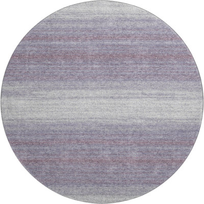 Premium Machine Washable Birchview AMF1033 Striped Rug