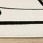Tapis ivoire / noir moderne Hennings-1938255020