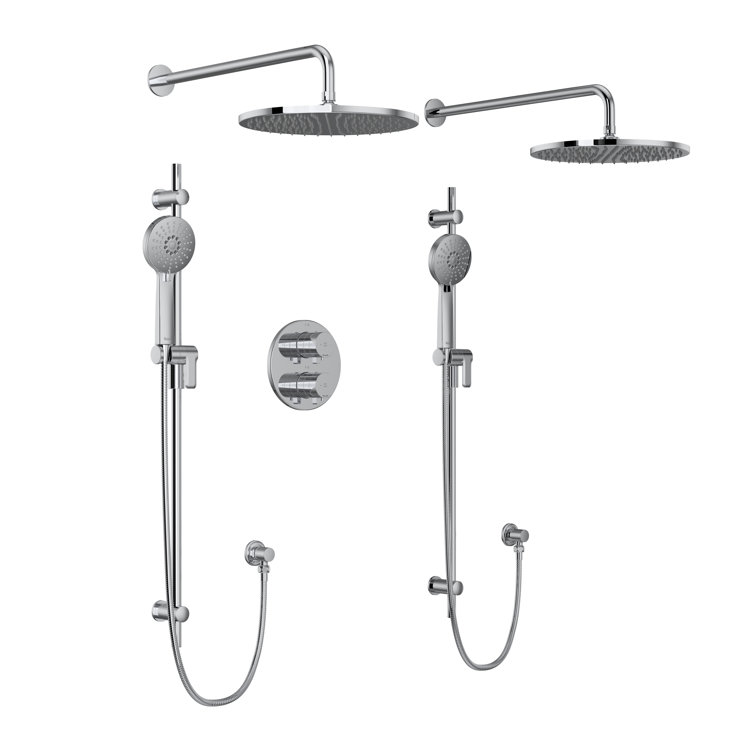 Paradox™ Complete Shower System with Rough-in Valve