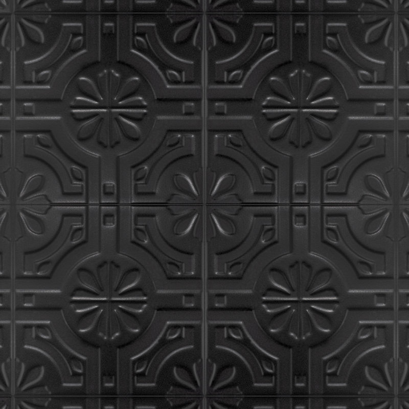 Triplex Series Real 8" x 8" Ceramic Patterned Wall Tile