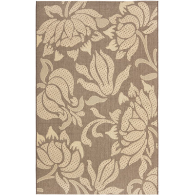 Tapis d'intérieur / extérieur floral Marpain Performance