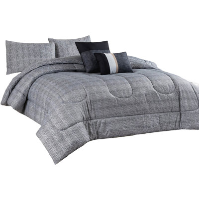 Polyester Ring Stitch Geometric Shapes Comforter