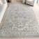 Edwa Traditional Power Loom Performance Light Gray Rug