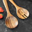 Union Rustic Wood Serving Bowl