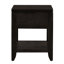 Table de bout 24 po x 20 po x 25 po avec tiroir et tablette de rangement pratiques et élégants