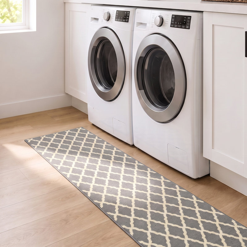 Tapis sur mesure antidérapant à dos en caoutchouc, Tapis de couloir 1 pi 11 po x 7 pi
