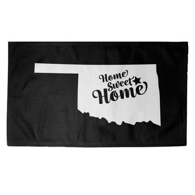 Tapis de zone noire pour maison doux