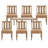 Samya Teak 6 Person 81" Outdoor Dining Set-110867494