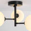 Plafonnier semi-encastré 3 lumières