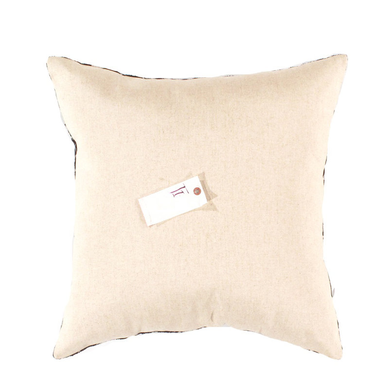 Oasis Ikat Silk Throw Pillow