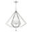 Zyvon Steel Dimmable Lantern Geometric Chandelier-228131168-263978456-263978459