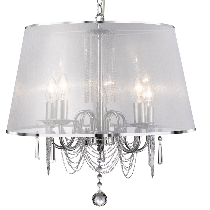 Alyson 5 - Light Drum Chandelier