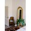 Tapis brun clair Teimani 3 pi 7 po x 6 pi 5 po