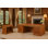 2 Piece Solid Wood Executive Desk Office Set