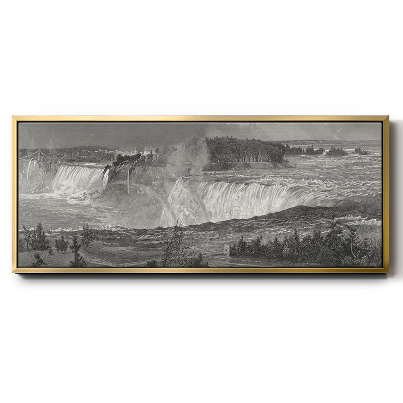 Niagara- Framed Canvas, 24" H x 60" W