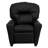 Contemporary Kids Recliner with Cup Holder-56801119