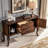 Retro Solid Wood Rectangular Entryway Cabinet-106691536