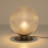 1 - Light Glass Globe Table Lamps