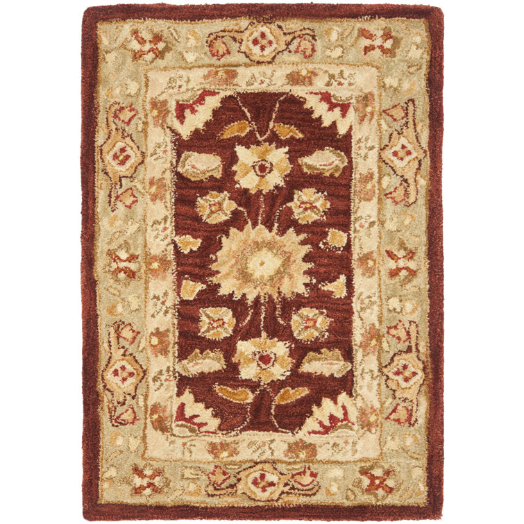 Tingley Hand Tufted Wool Floral Rug