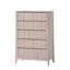 Commode verticale Mid-Century pour chambre à coucher