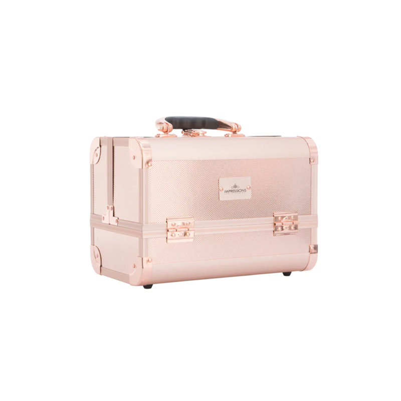 Mini trousse de voyage SlayCase, Or rose bling