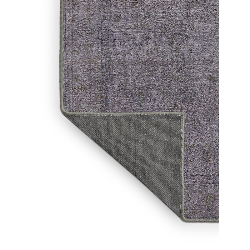 Tapis oriental gris Mariko, Tapis de couloir 2 pi x 5 pi