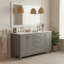 Meuble-lavabo 60 po, meuble-lavabo avec cadre en bois massif, comptoir autoportant avec 2 cuves-2112742390-2112742394