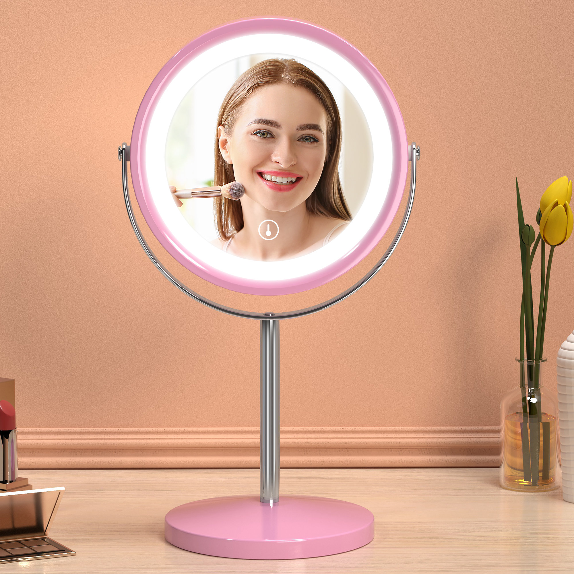 Cordless deals vanity mirror