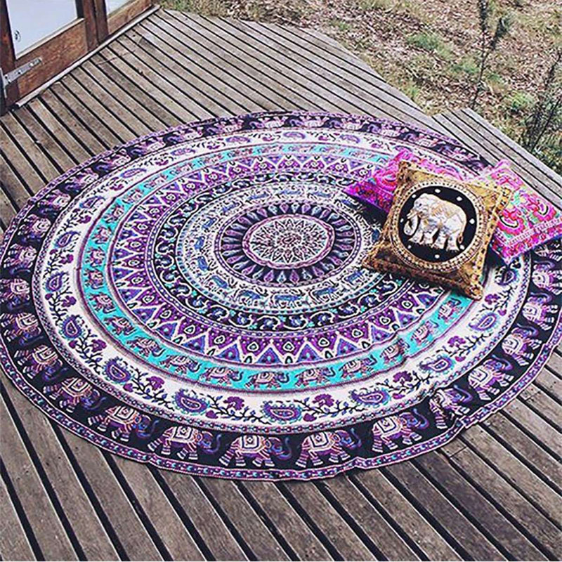 Serviette de plage en polyester