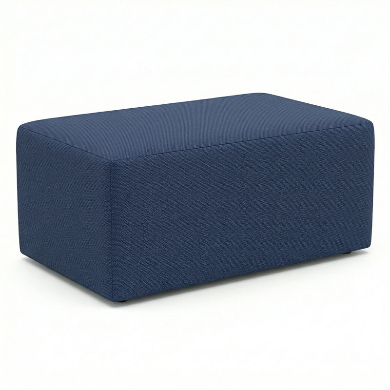 Pouf d'extérieur berlinois Lily Hive 18X30x13, Marine
