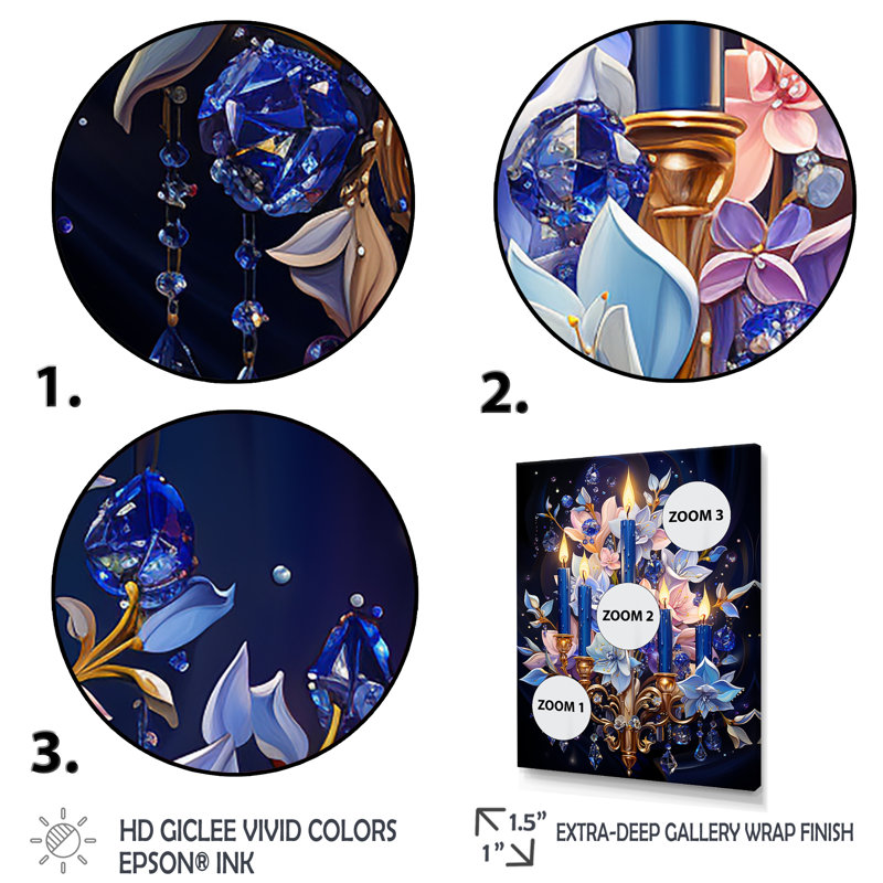Judaïsme Torah Illumination 2 - Judaïsme, art mural, Cadre flottant noir, H 40 po x l 30 po x P 1,5 po