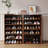 Shoes Rack, 6-Tier Free Standing Wood Closet Organizer Unit-507051958