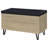 White Oak 2-door Storage Bench-854957107