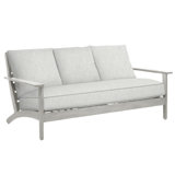Kennebunkport 86" Wide Outdoor Patio Sofa with Cushions