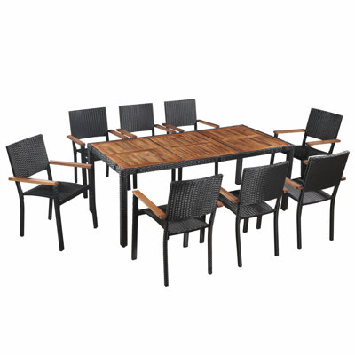 Cutberto 8 - Person Patio Dining Set with