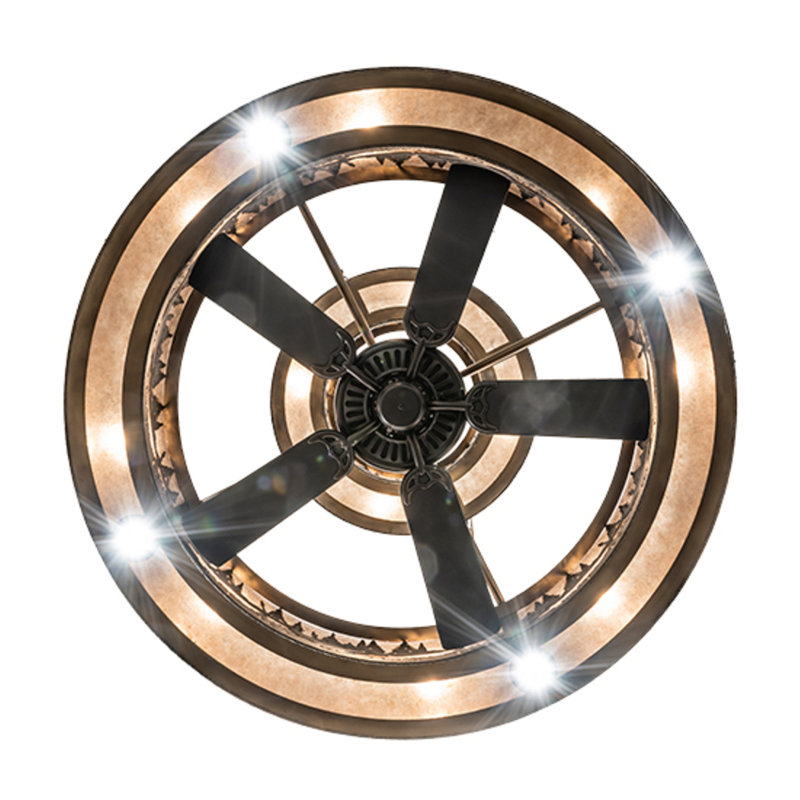 Tall Pines Downrod Ceiling Fan