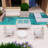 Brandenburg 4-Person Acacia Outdoor Sofa Seating Group With Cushions-116190984