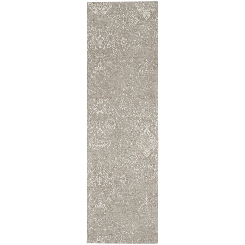 Tapis ivoire Gwenn, Tapis de couloir 2 pi 3 po x 7 pi 6 po