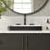 DeerValley Ally 19'' x 12'' Drop-In Bathroom Sink Semi-Recessed Vessel Sink Rectangular Above Counter Basin