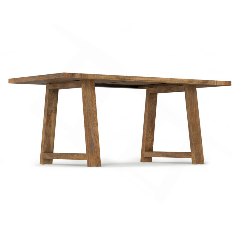 Table de salle à manger Whitley, Brun