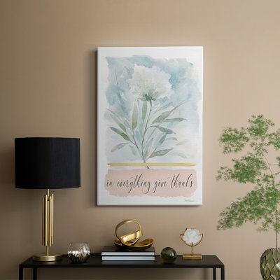 In Everything Give Thanks -Gallery Wrapped Cavas