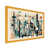Impression dorée sur toile encadrée